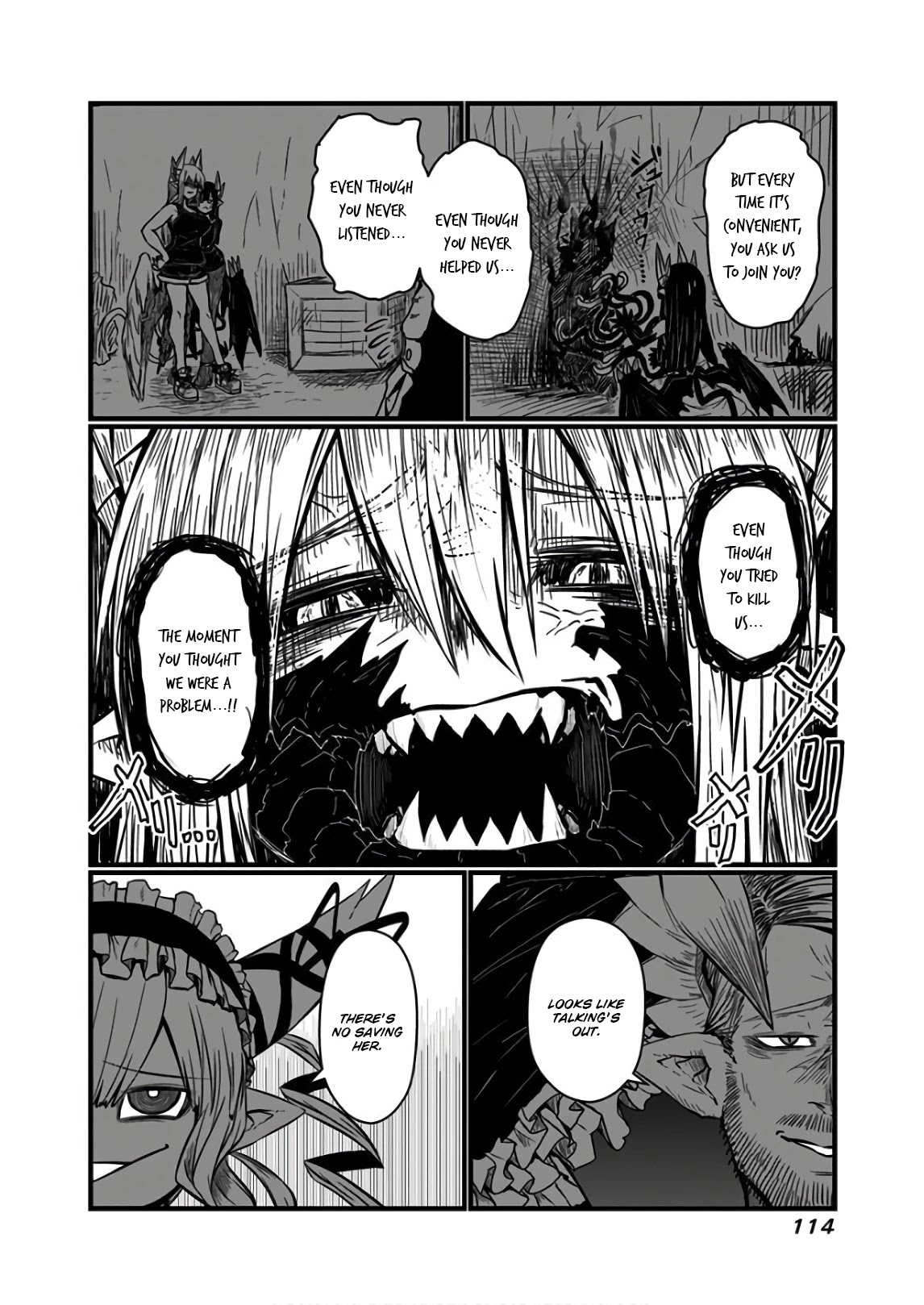 Musuko ga Kawaikute Shikataganai Mazoku no Hahaoya Chapter 113 page 12 - Chapter 113: Whether You're Human or Demon