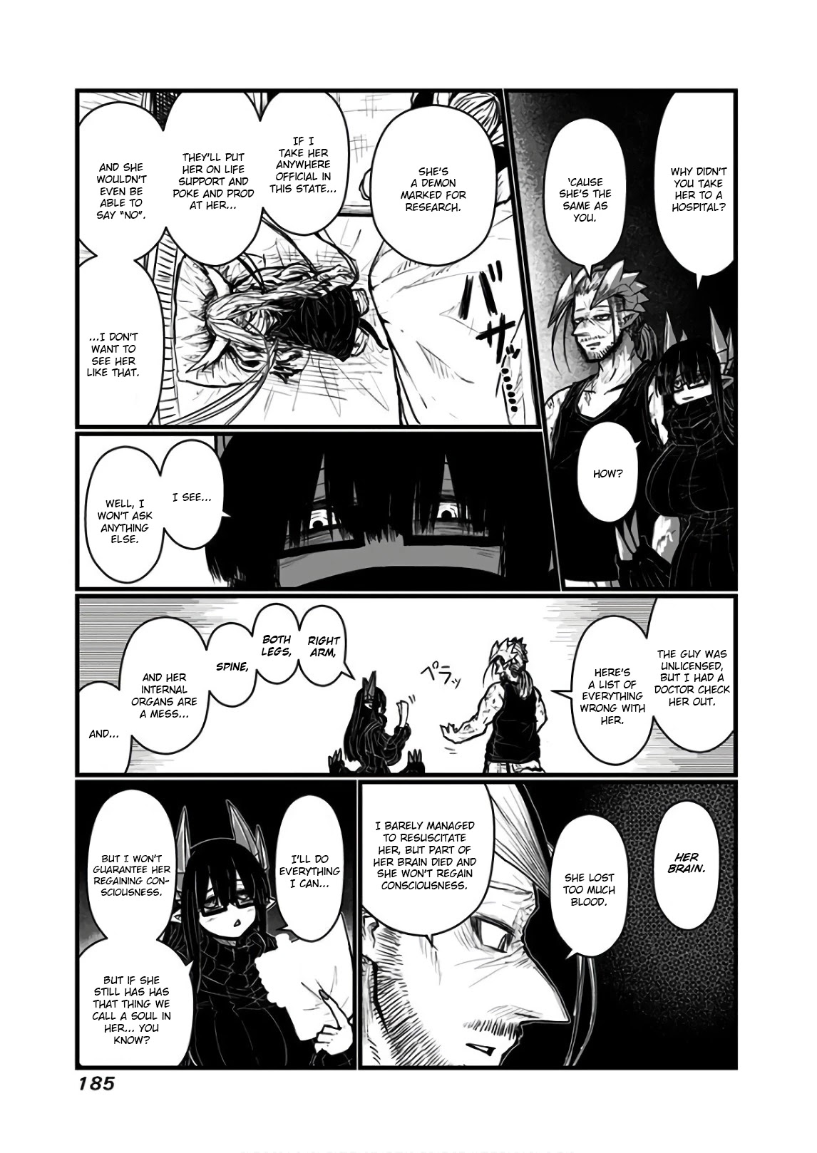 Musuko ga Kawaikute Shikataganai Mazoku no Hahaoya Chapter 119.2 page 4 - Chapter 119.2: Sleeping Beauty