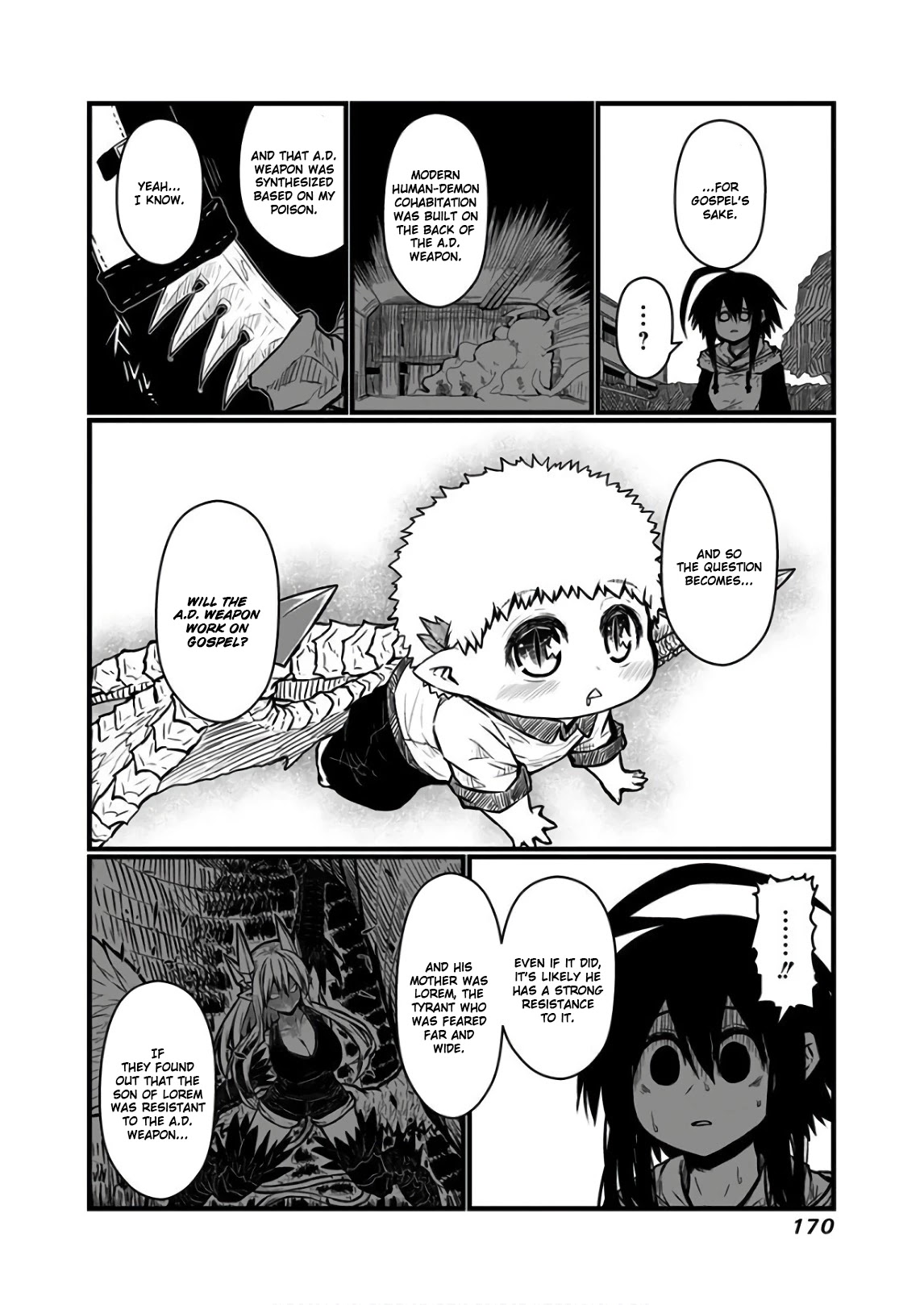 Musuko ga Kawaikute Shikataganai Mazoku no Hahaoya Chapter 119 page 4 - Chapter 119: Toward Living and Laughing Together