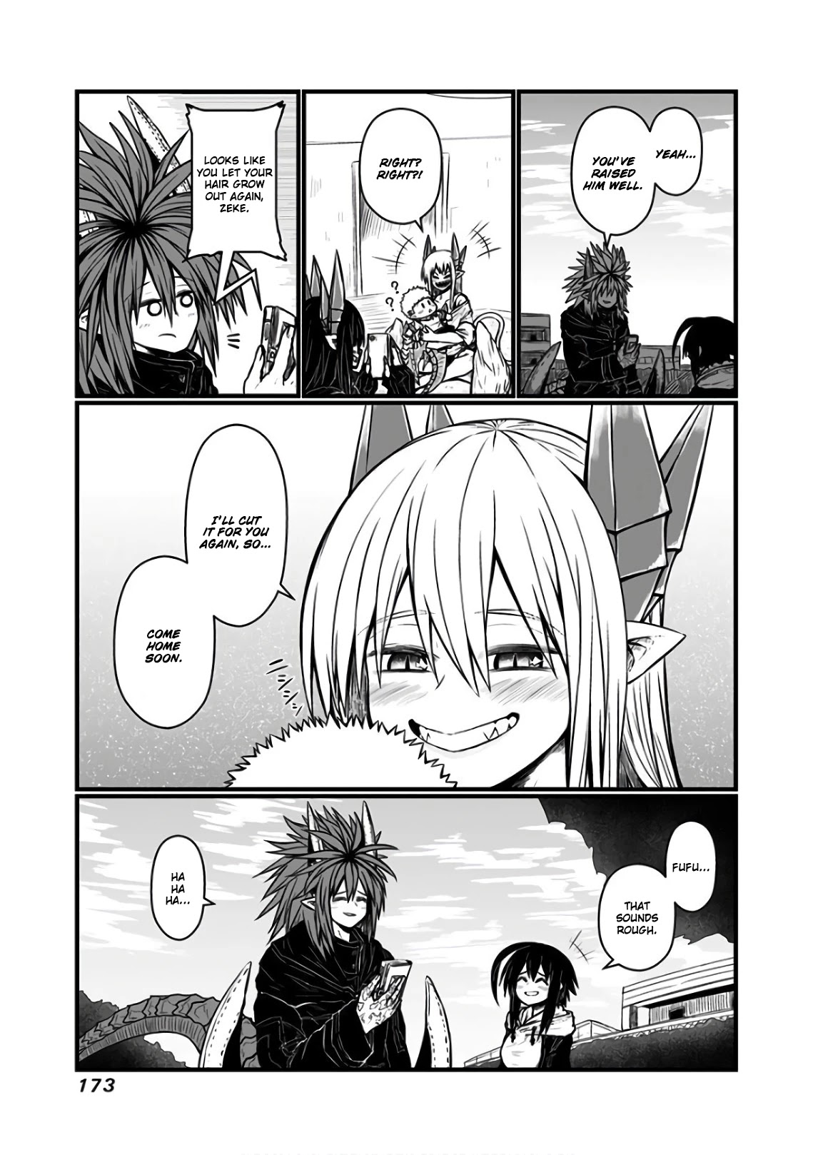 Musuko ga Kawaikute Shikataganai Mazoku no Hahaoya Chapter 119 page 7 - Chapter 119: Toward Living and Laughing Together