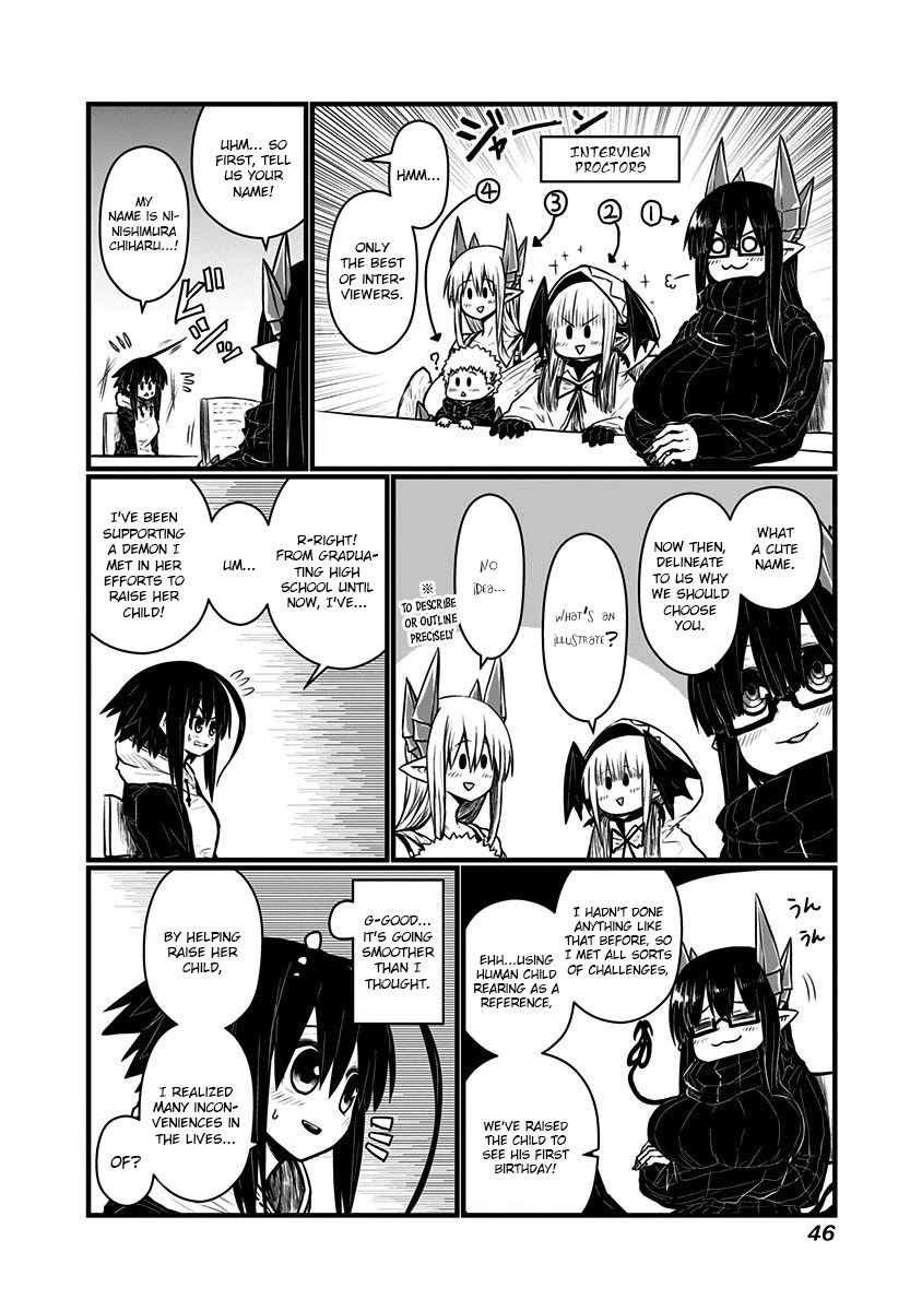 Musuko ga Kawaikute Shikataganai Mazoku no Hahaoya Chapter 128 page 2 - Chapter 128: Mock Interview