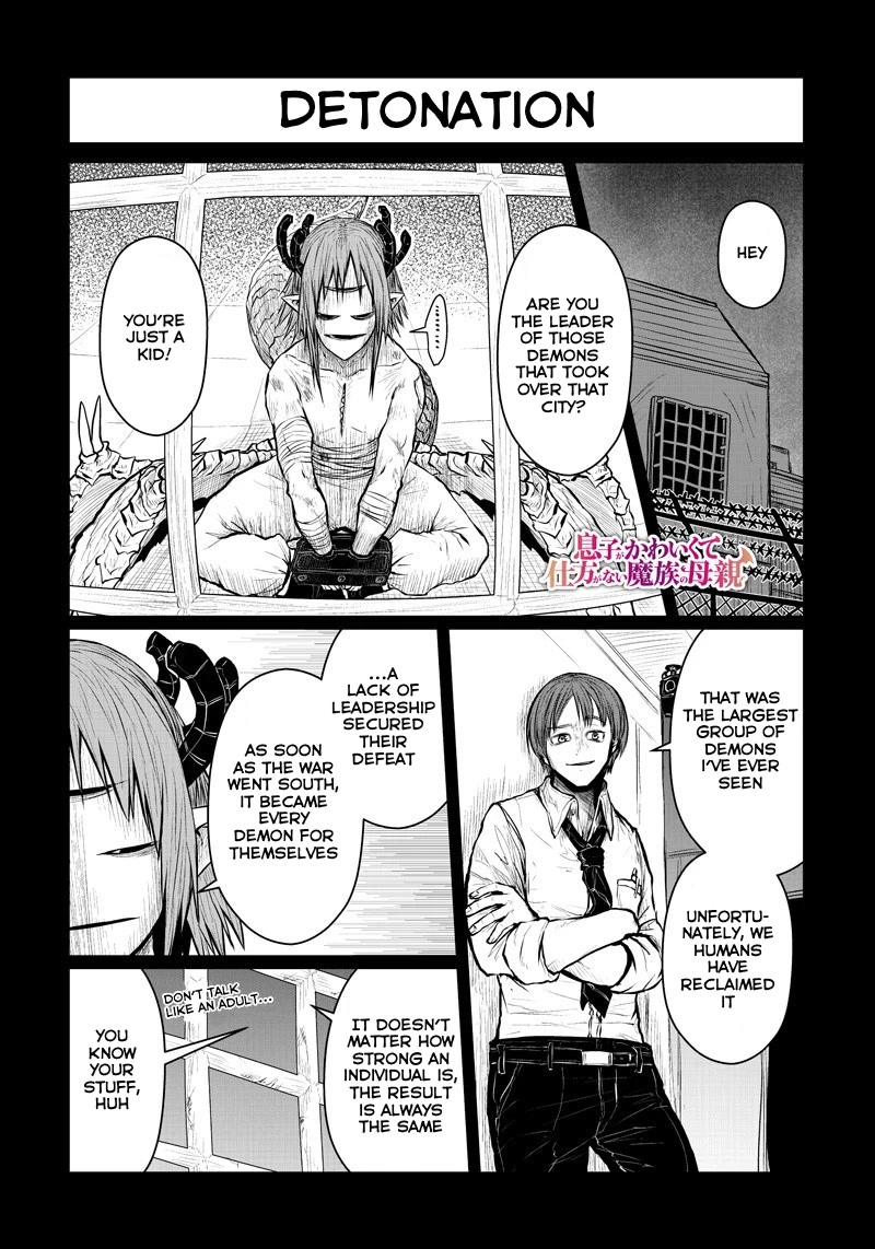 Musuko ga Kawaikute Shikataganai Mazoku no Hahaoya Chapter 164 page 2 - Chapter 164: Detonation