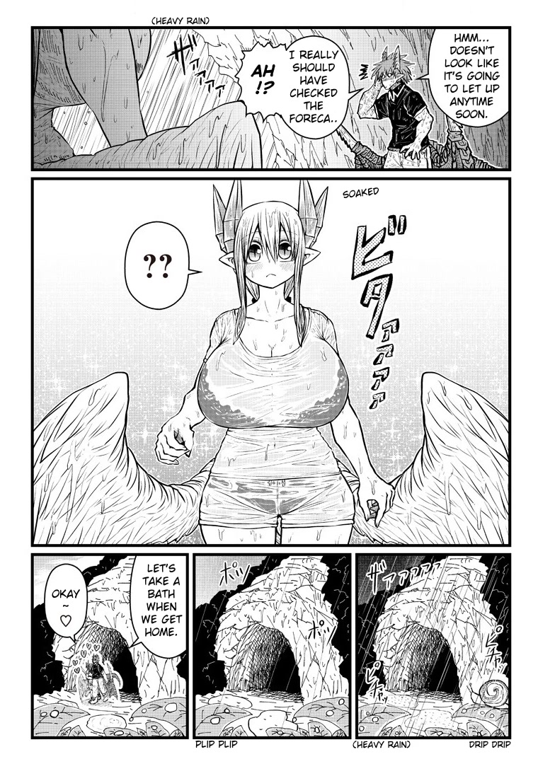Musuko ga Kawaikute Shikataganai Mazoku no Hahaoya Chapter 185.6 page 2 - Chapter 185.6: Bonus: New Demon Wife Lorem-Chan - Rain