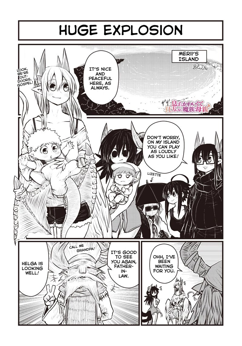 Musuko ga Kawaikute Shikataganai Mazoku no Hahaoya Chapter 195 page 2 - Chapter 195: Huge Explosion