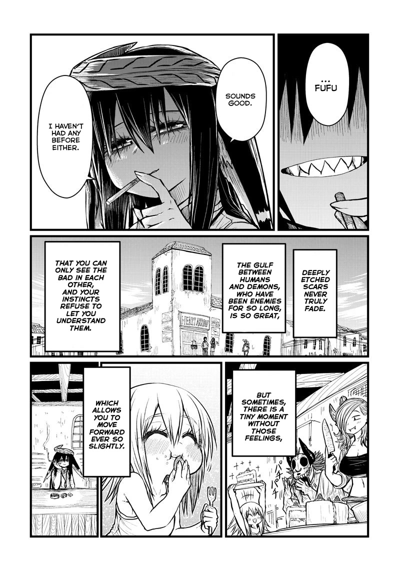 Musuko ga Kawaikute Shikataganai Mazoku no Hahaoya Chapter 199 page 13 - Chapter 199: On the Path That Leads You Home