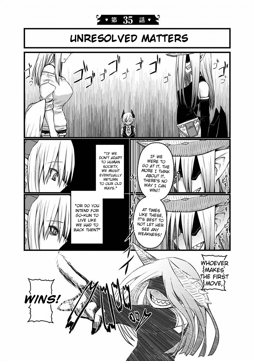 Musuko ga Kawaikute Shikataganai Mazoku no Hahaoya Chapter 35 page 1 - Chapter 35