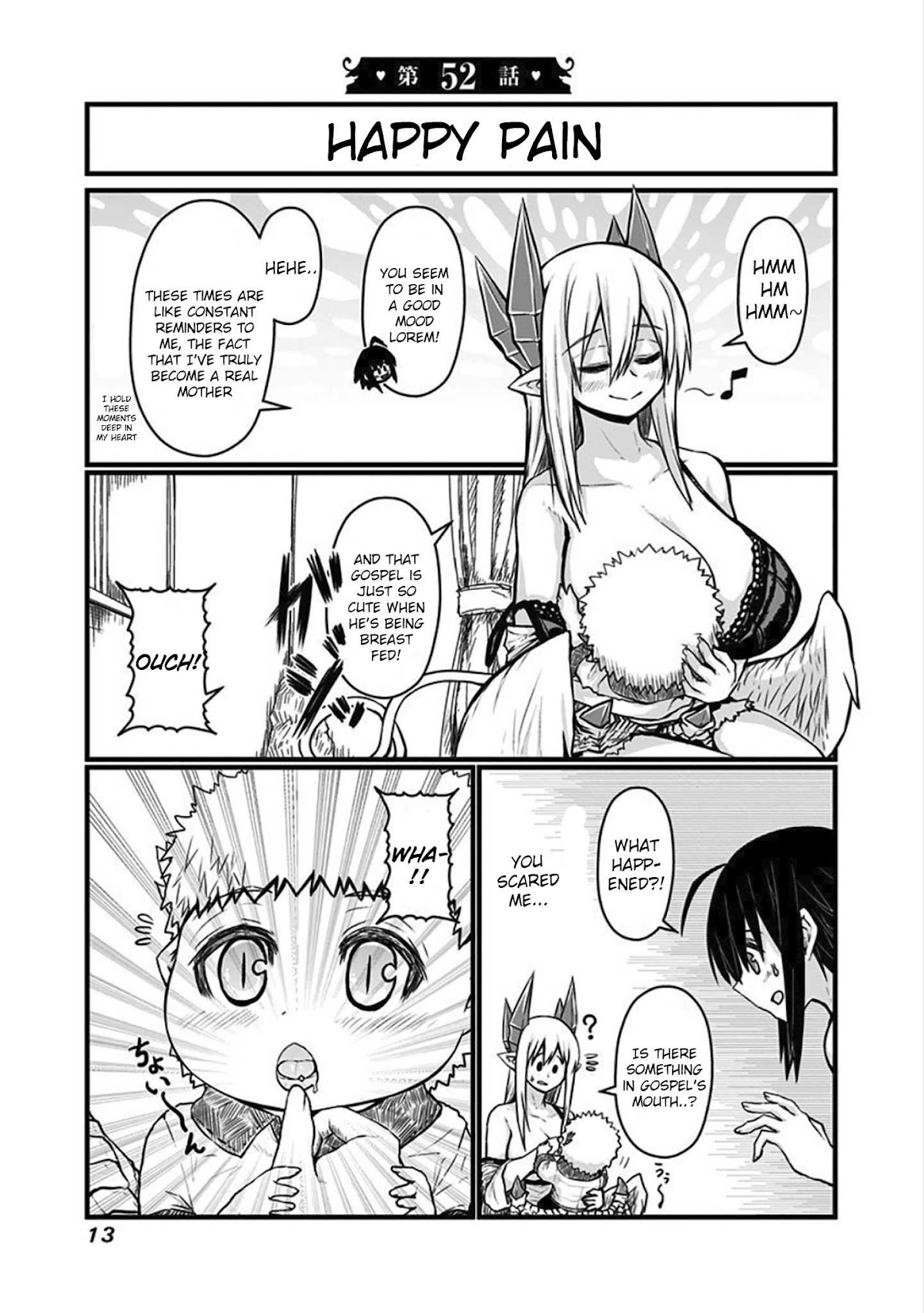 Musuko ga Kawaikute Shikataganai Mazoku no Hahaoya Chapter 52 page 1 - Chapter 52
