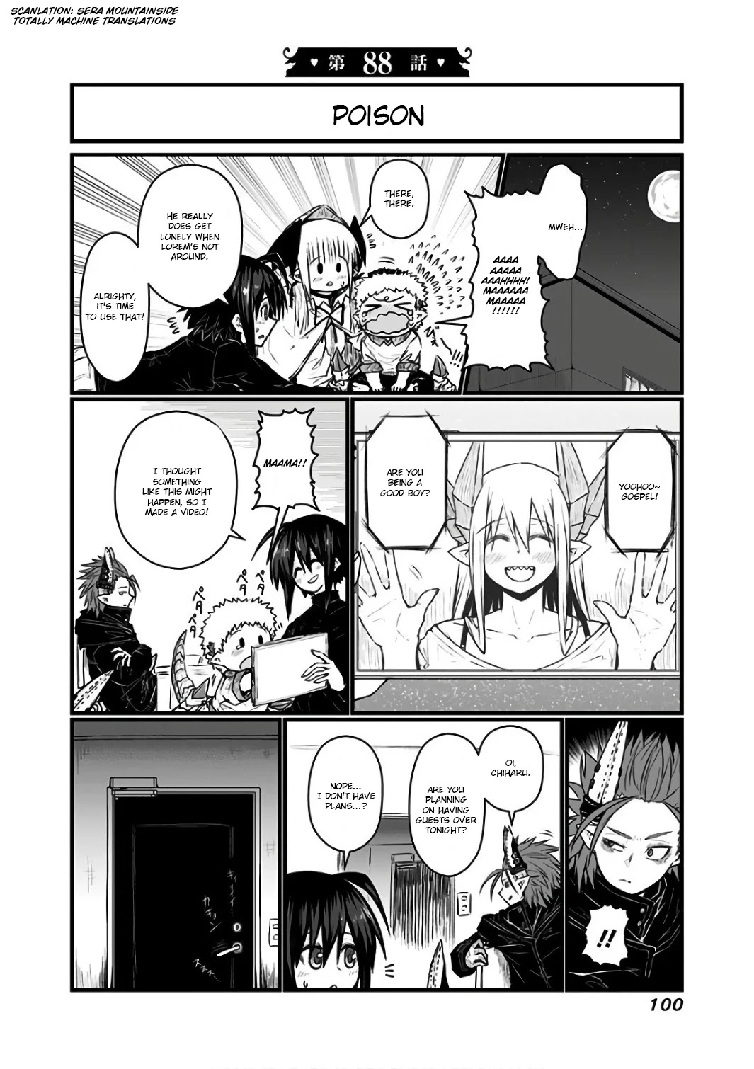 Musuko ga Kawaikute Shikataganai Mazoku no Hahaoya Chapter 88 page 1 - Chapter 88: Poison