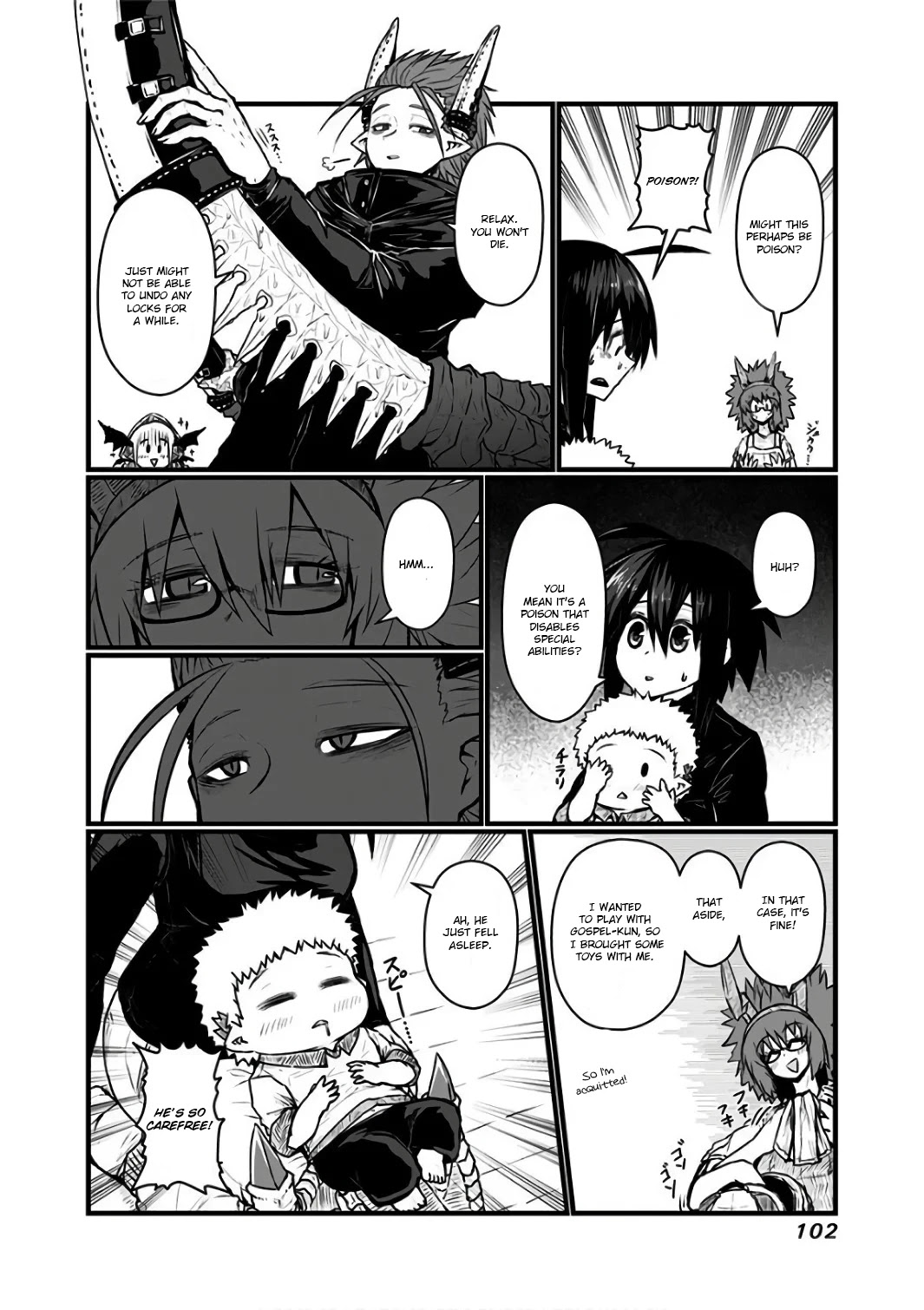 Musuko ga Kawaikute Shikataganai Mazoku no Hahaoya Chapter 88 page 3 - Chapter 88: Poison