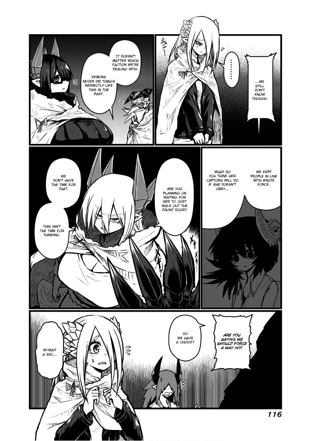 Musuko ga Kawaikute Shikataganai Mazoku no Hahaoya Chapter 89 page 5 - Chapter 89: Stalemate