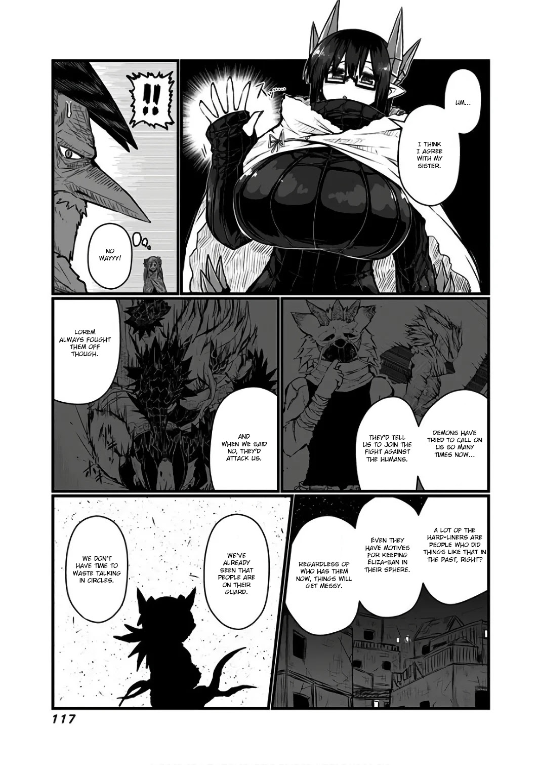 Musuko ga Kawaikute Shikataganai Mazoku no Hahaoya Chapter 89 page 6 - Chapter 89: Stalemate