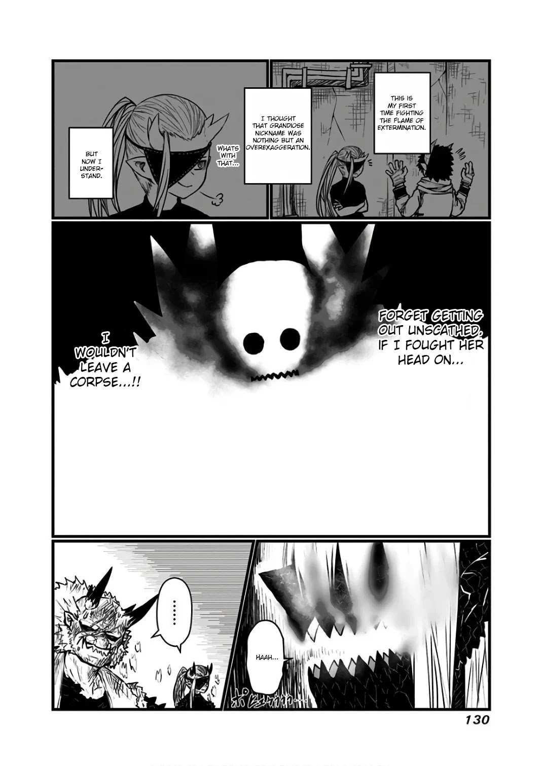 Musuko ga Kawaikute Shikataganai Mazoku no Hahaoya Chapter 91 page 4 - Chapter 91: Flame of Extermination