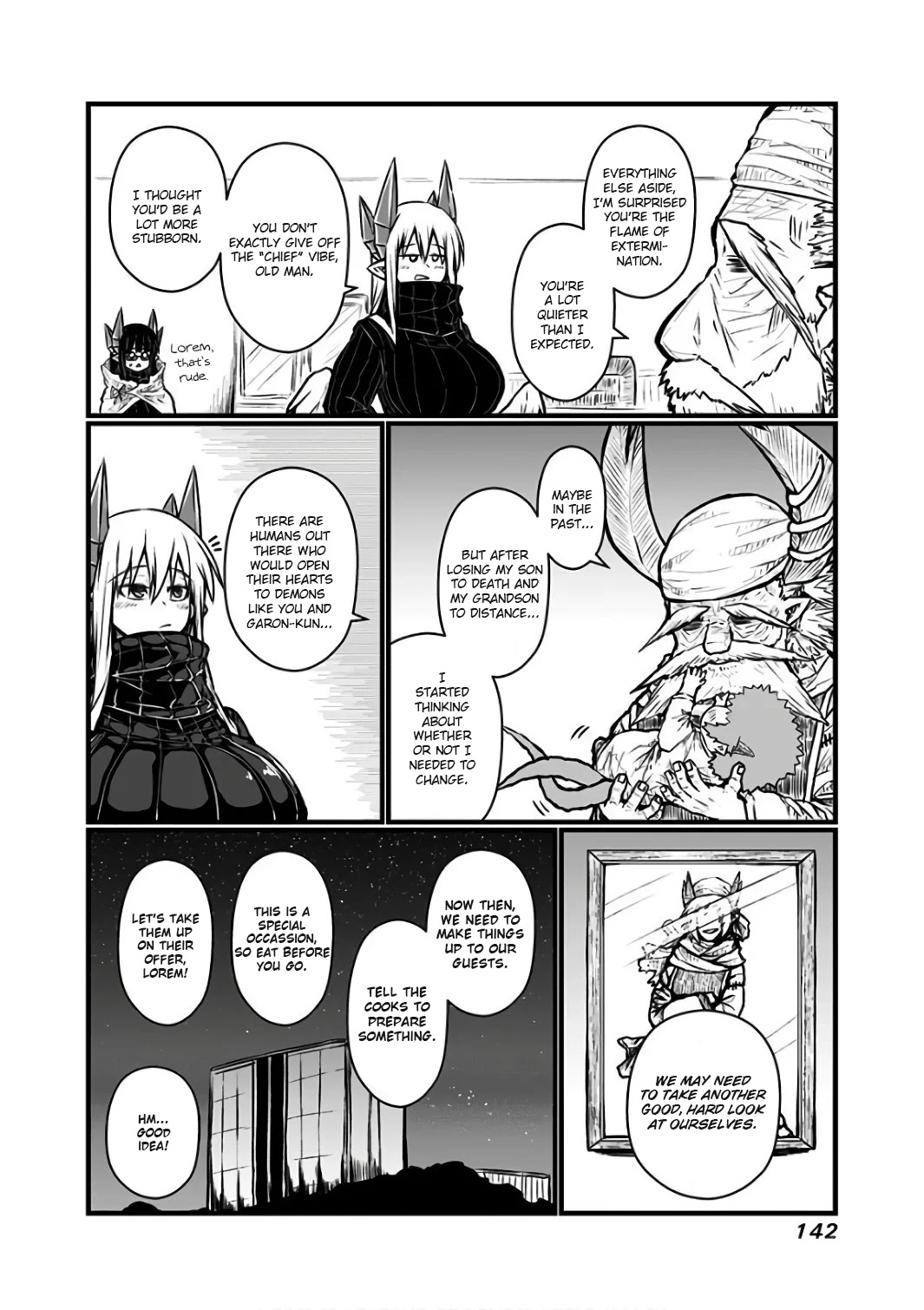 Musuko ga Kawaikute Shikataganai Mazoku no Hahaoya Chapter 92 page 7 - Chapter 92: Greeting