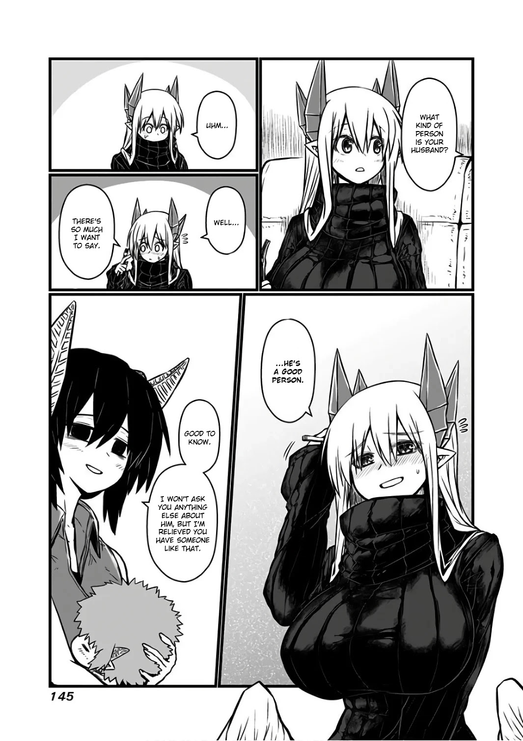 Musuko ga Kawaikute Shikataganai Mazoku no Hahaoya Chapter 93 page 3 - Chapter 93: Hellos, Goodbyes, the Future, and then
