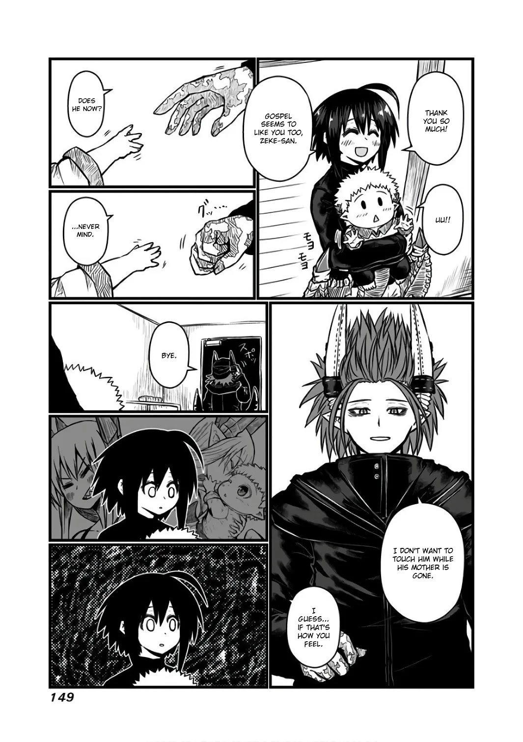 Musuko ga Kawaikute Shikataganai Mazoku no Hahaoya Chapter 93 page 7 - Chapter 93: Hellos, Goodbyes, the Future, and then