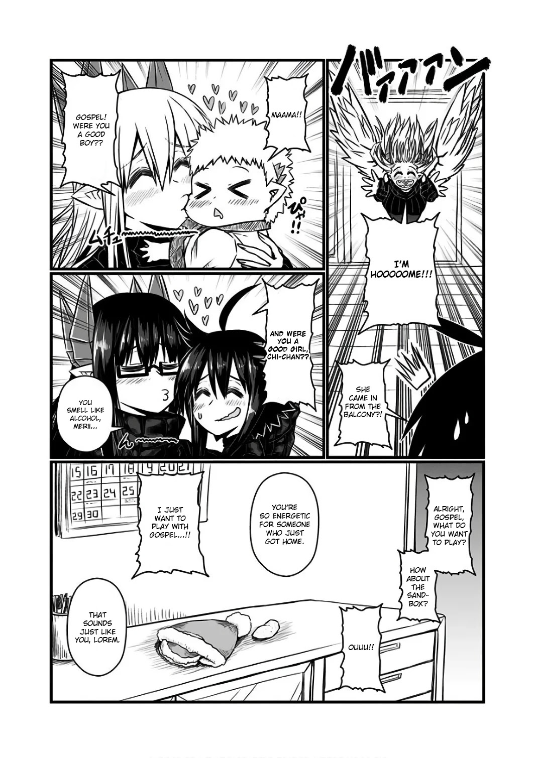 Musuko ga Kawaikute Shikataganai Mazoku no Hahaoya Chapter 93 page 9 - Chapter 93: Hellos, Goodbyes, the Future, and then