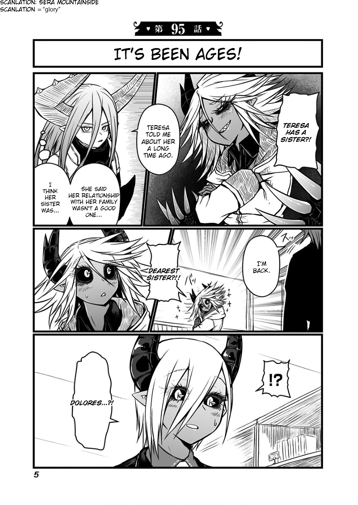 Musuko ga Kawaikute Shikataganai Mazoku no Hahaoya Chapter 95 page 1 - Chapter 95: It's Been Ages!
