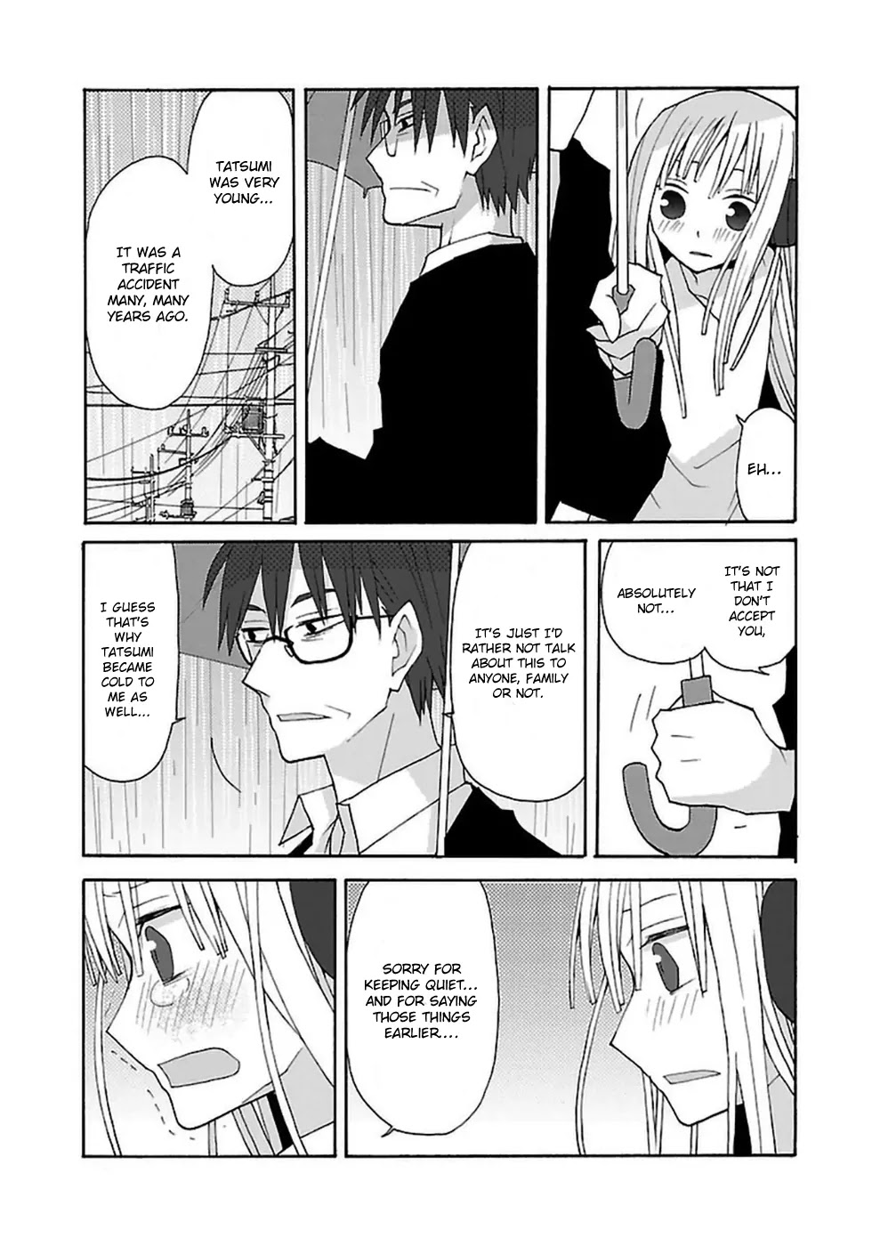 Musuko no Yome Chapter 7 page 15 - Chapter 7: Rain and the Lost Dog