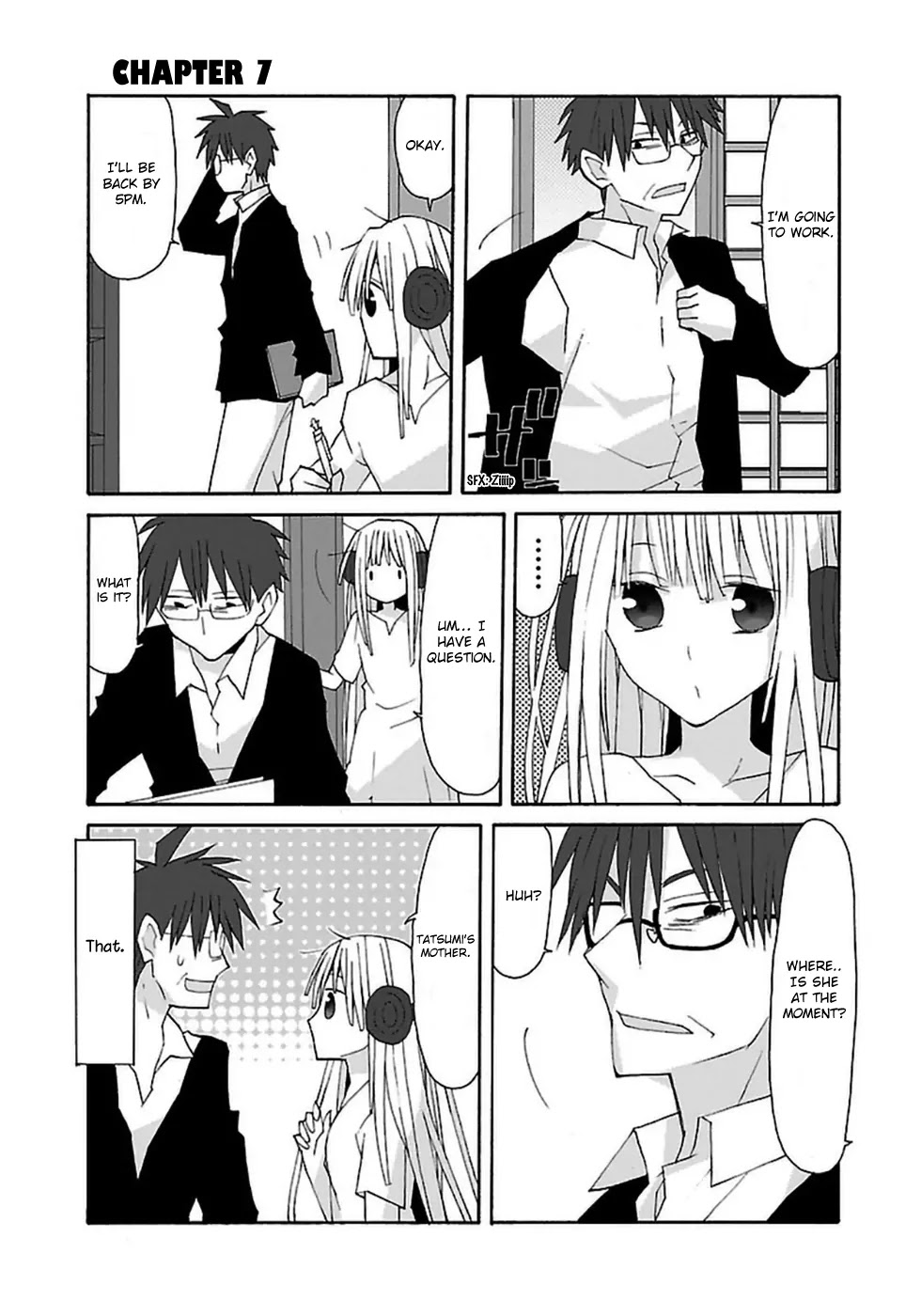 Musuko no Yome Chapter 7 page 3 - Chapter 7: Rain and the Lost Dog