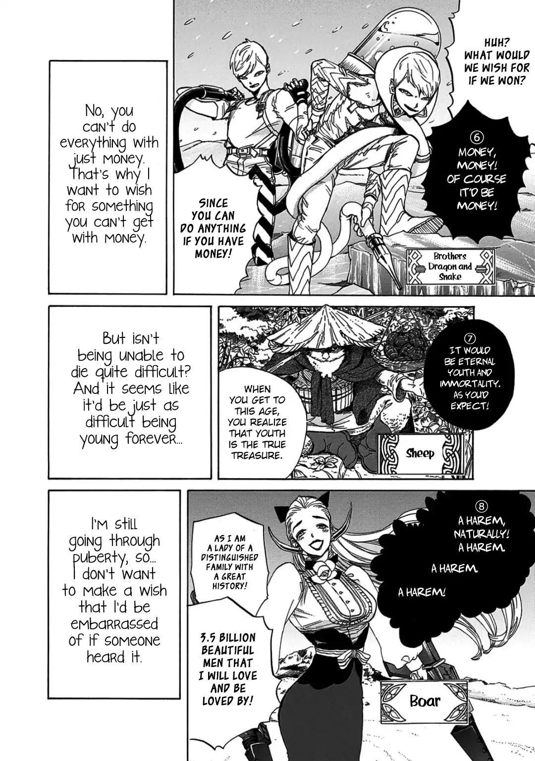 Musume-iri Hako Chapter 7 page 14 - Chapter 7: The One Wish That He Wants Granted No Matter What, and the Ninety-Nine That He Doesn’t