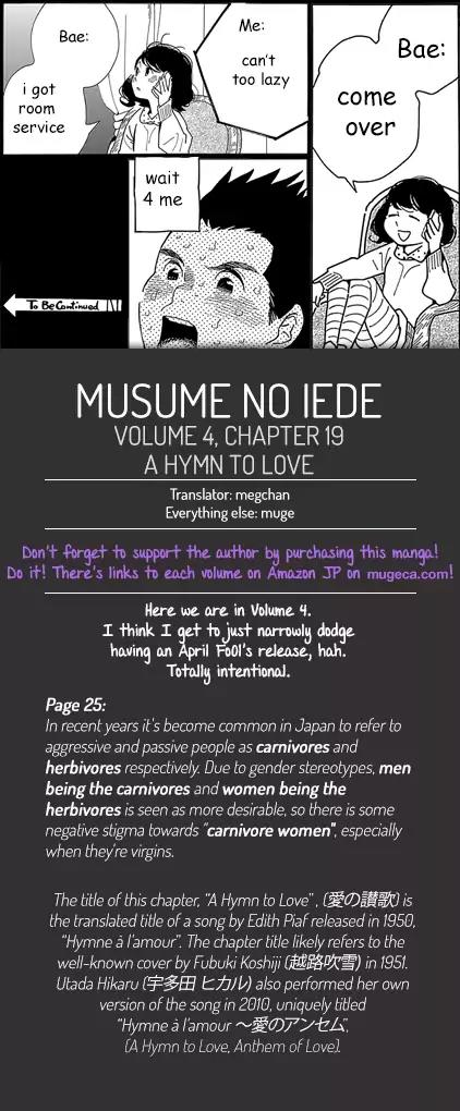 Musume no Iede Chapter 19 page 36 - Chapter 19: A Hymn to Love
