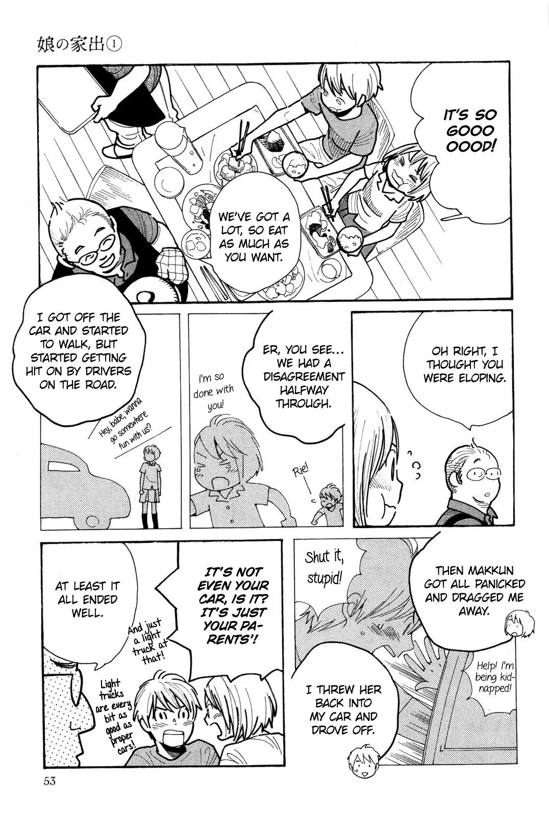 Musume no Iede Chapter 2 page 15 - Chapter 2: The Wolves Don't Scare Me