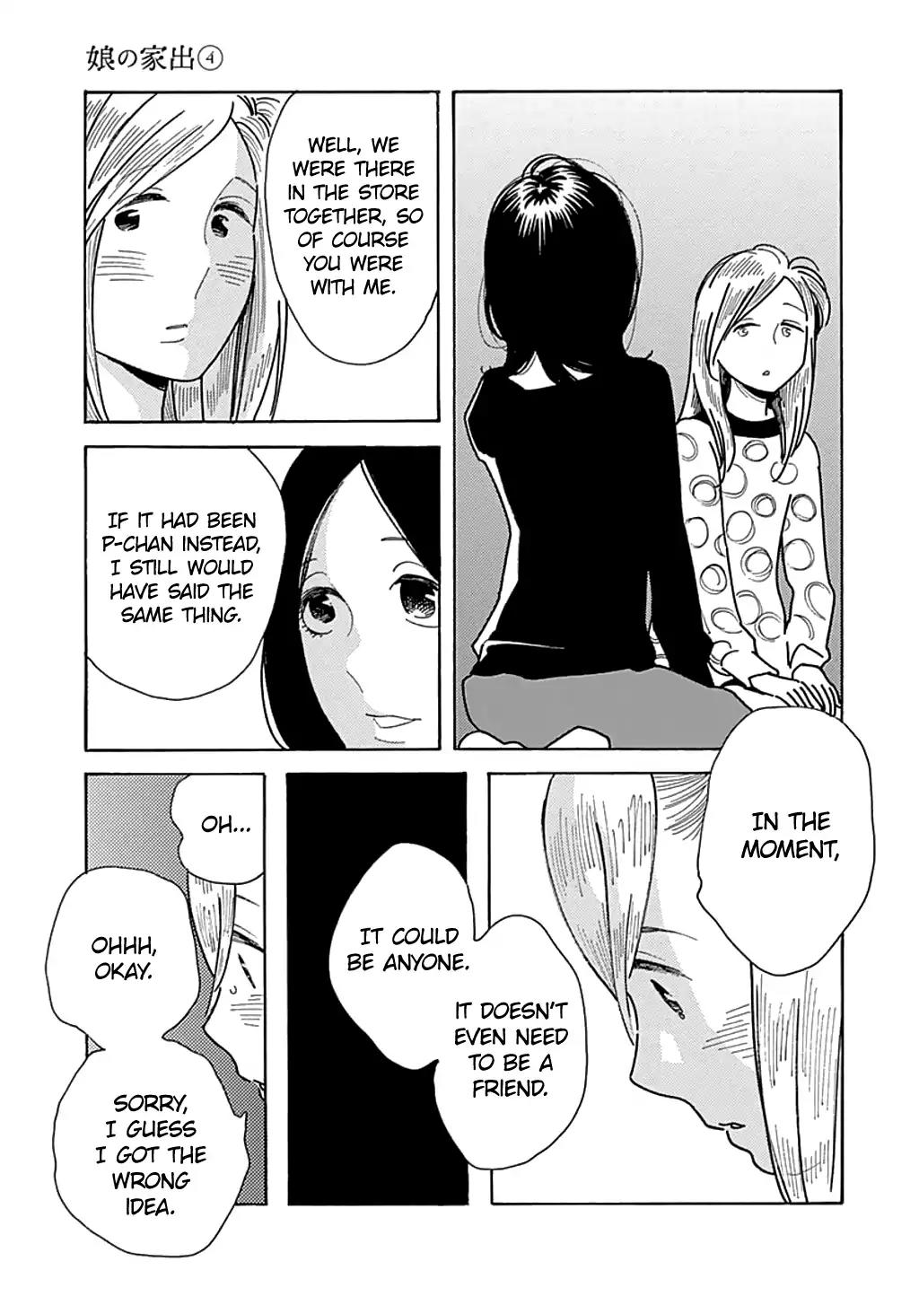 Musume no Iede Chapter 23 page 21 - Chapter 23: I Can Fly
