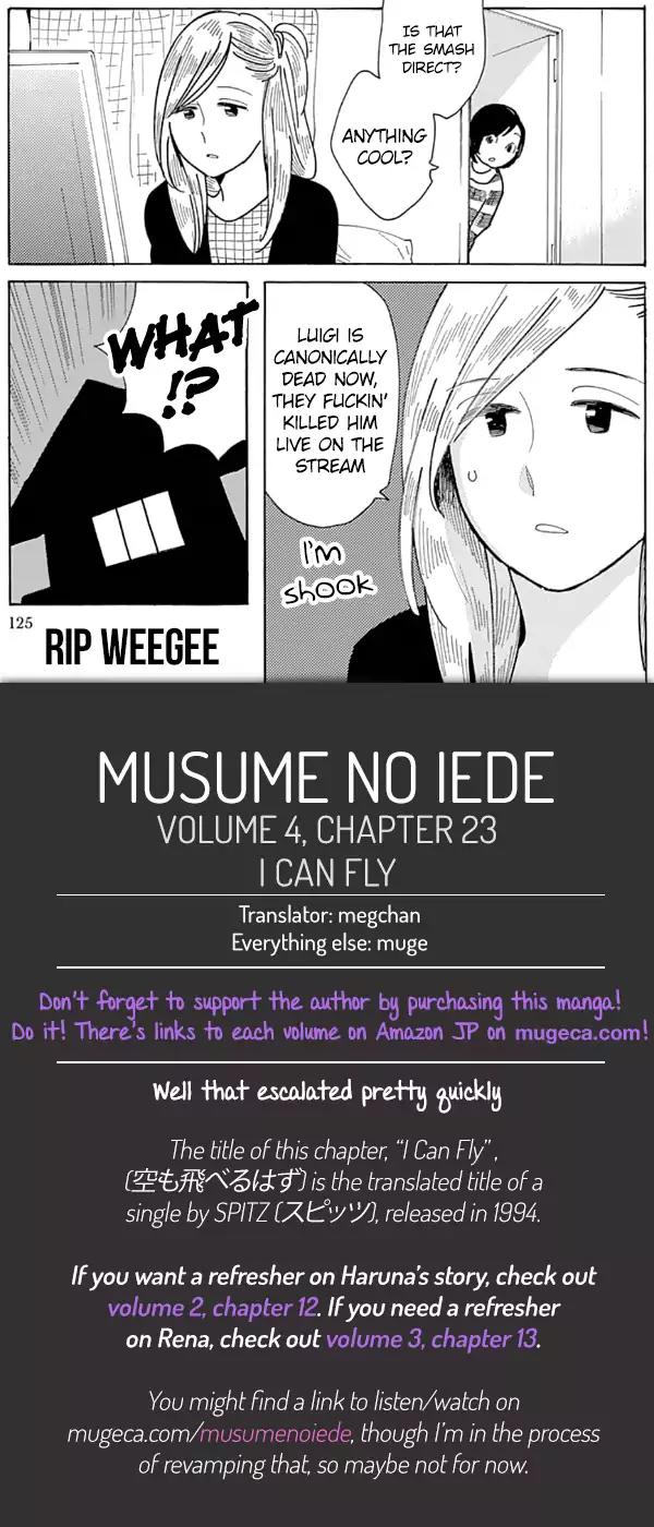 Musume no Iede Chapter 23 page 31 - Chapter 23: I Can Fly