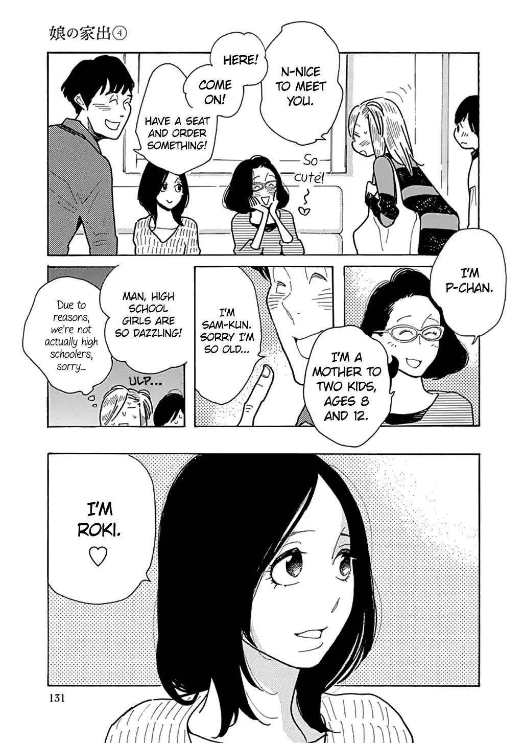 Musume no Iede Chapter 23 page 7 - Chapter 23: I Can Fly