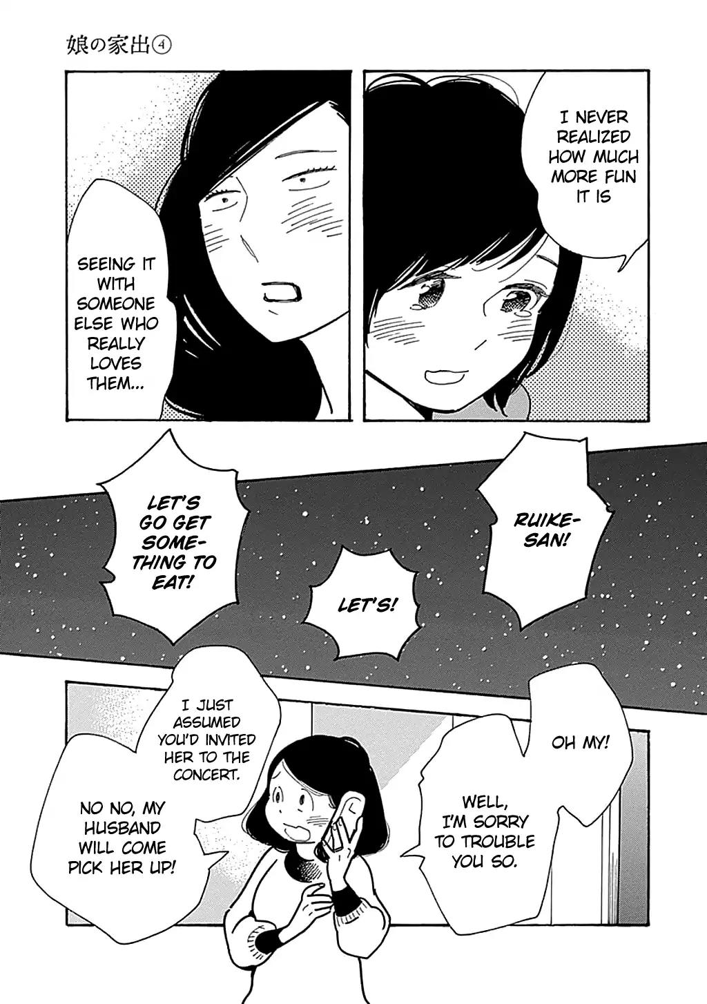 Musume no Iede Chapter 24 page 21 - Chapter 24: Train-Train