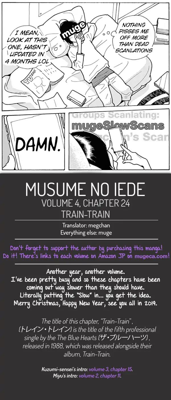 Musume no Iede Chapter 24 page 32 - Chapter 24: Train-Train