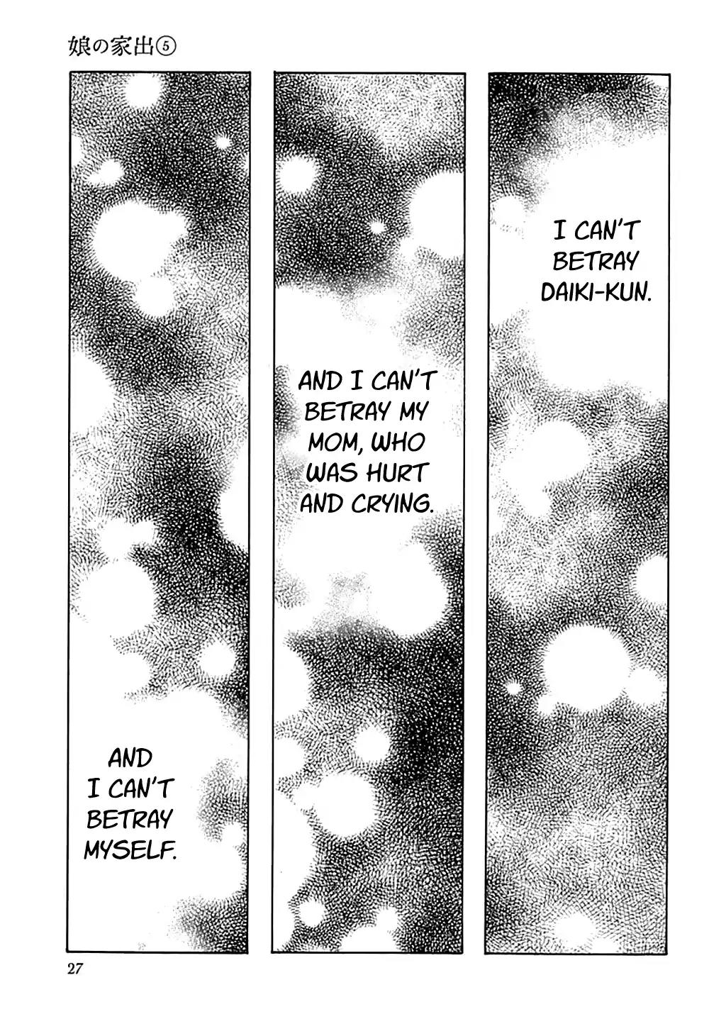 Musume no Iede Chapter 25 page 28 - Chapter 25: I Will Wait
