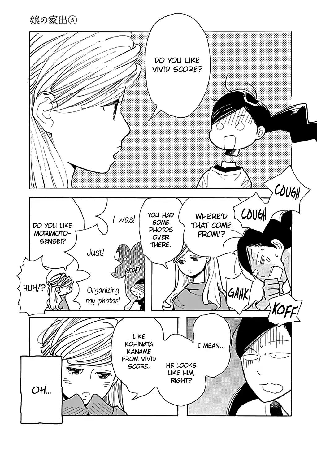Musume no Iede Chapter 27 page 14 - Chapter 27: The Naivete of Dark and Dash