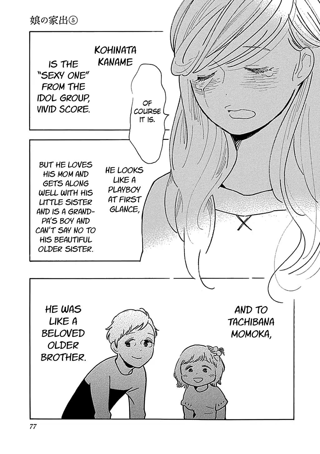 Musume no Iede Chapter 27 page 18 - Chapter 27: The Naivete of Dark and Dash