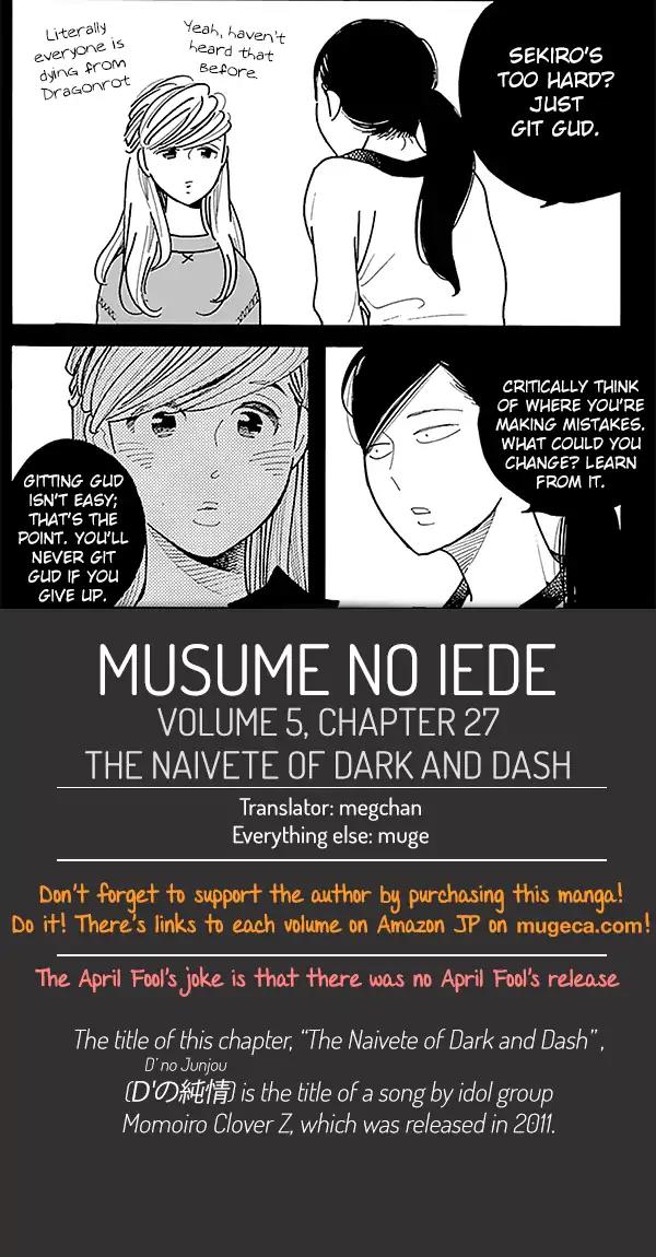 Musume no Iede Chapter 27 page 26 - Chapter 27: The Naivete of Dark and Dash