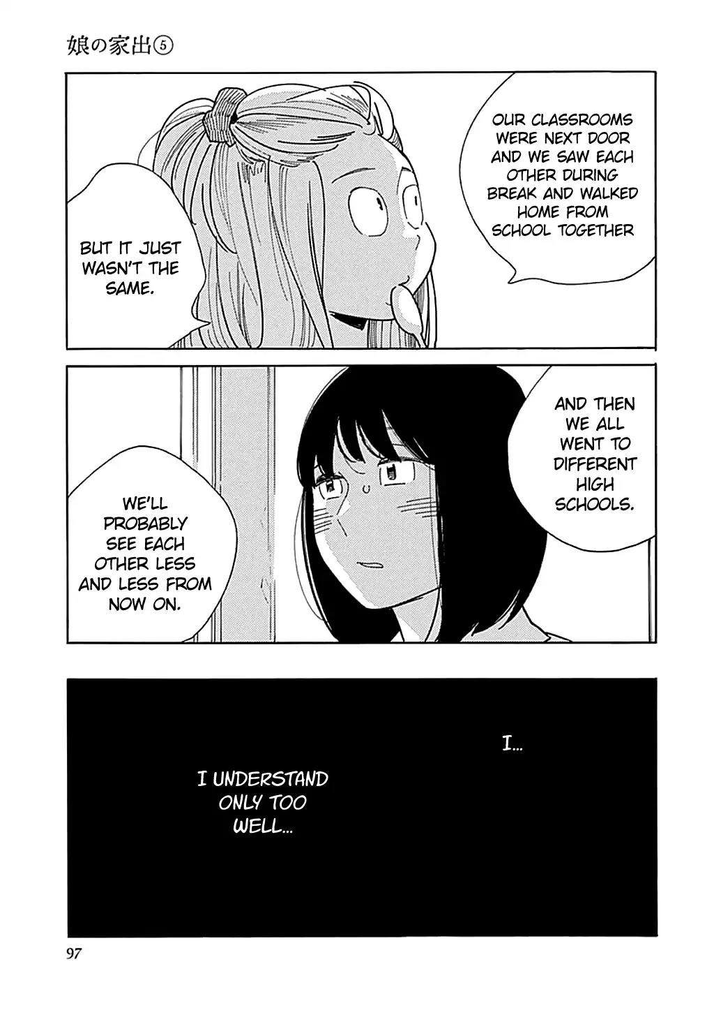 Musume no Iede Chapter 28 page 13 - Chapter 28: Graduation