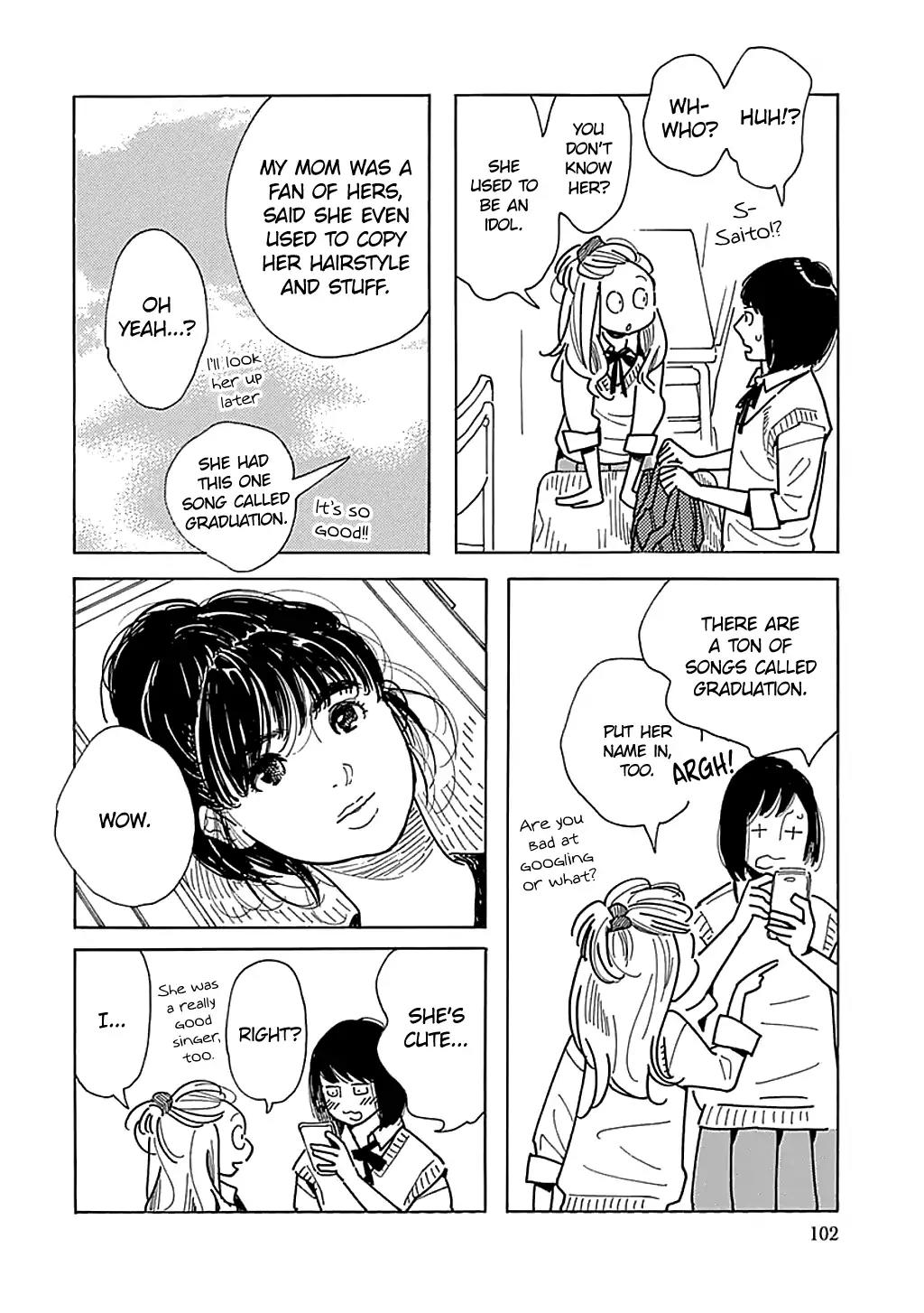 Musume no Iede Chapter 28 page 18 - Chapter 28: Graduation