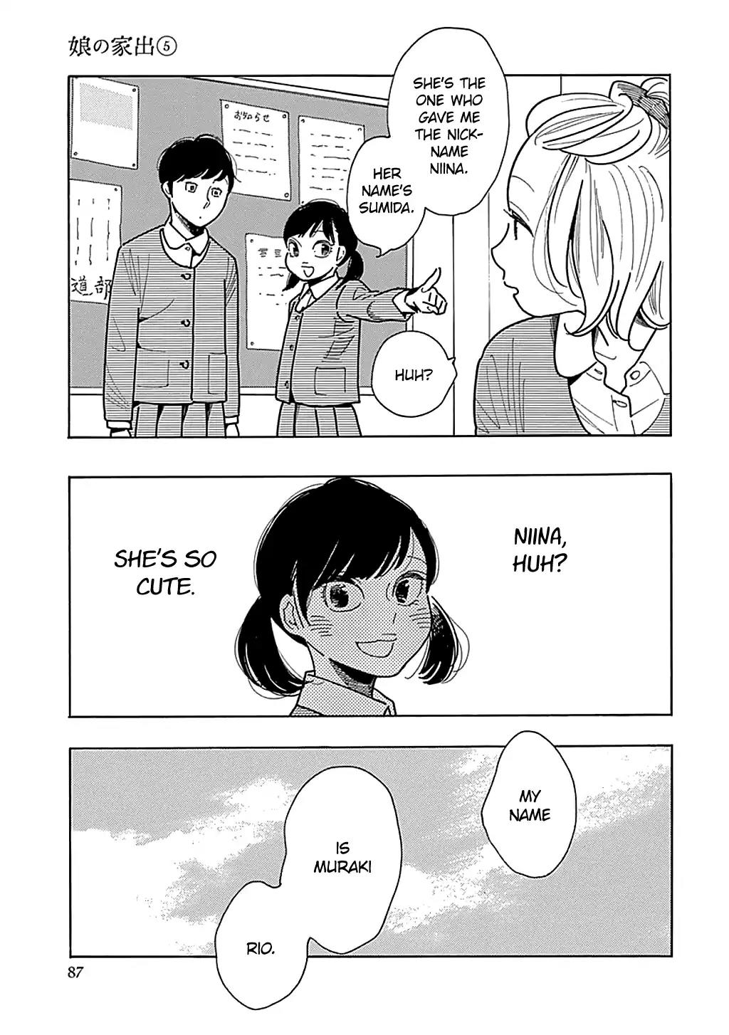 Musume no Iede Chapter 28 page 3 - Chapter 28: Graduation