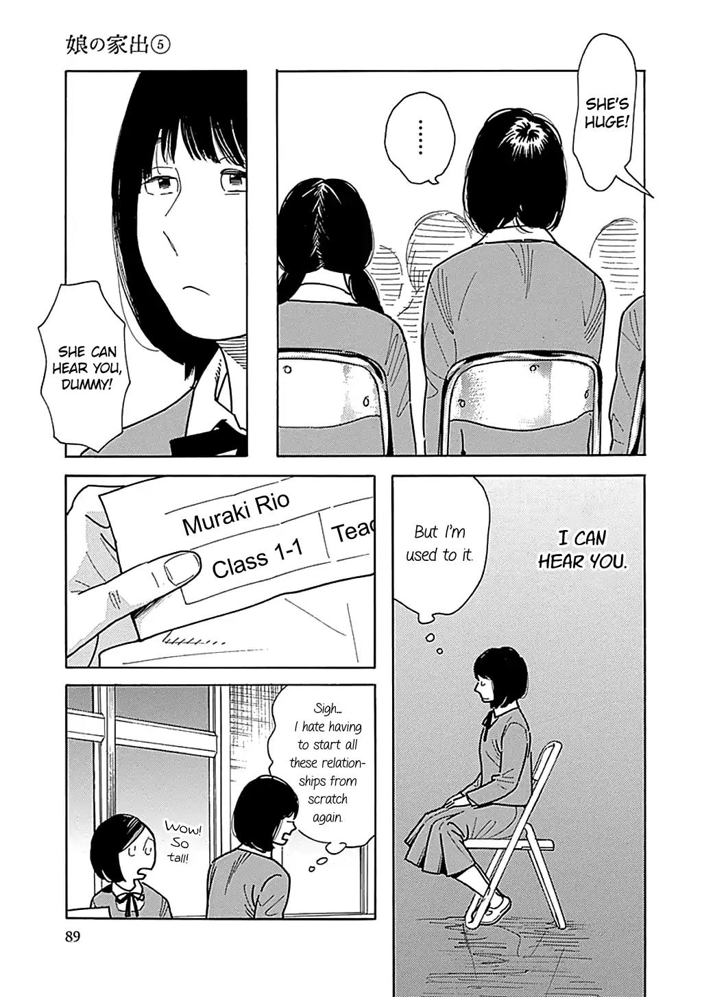 Musume no Iede Chapter 28 page 5 - Chapter 28: Graduation