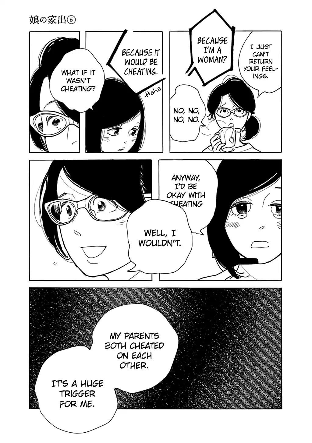 Musume no Iede Chapter 30 page 21 - Chapter 30: Fall in Love