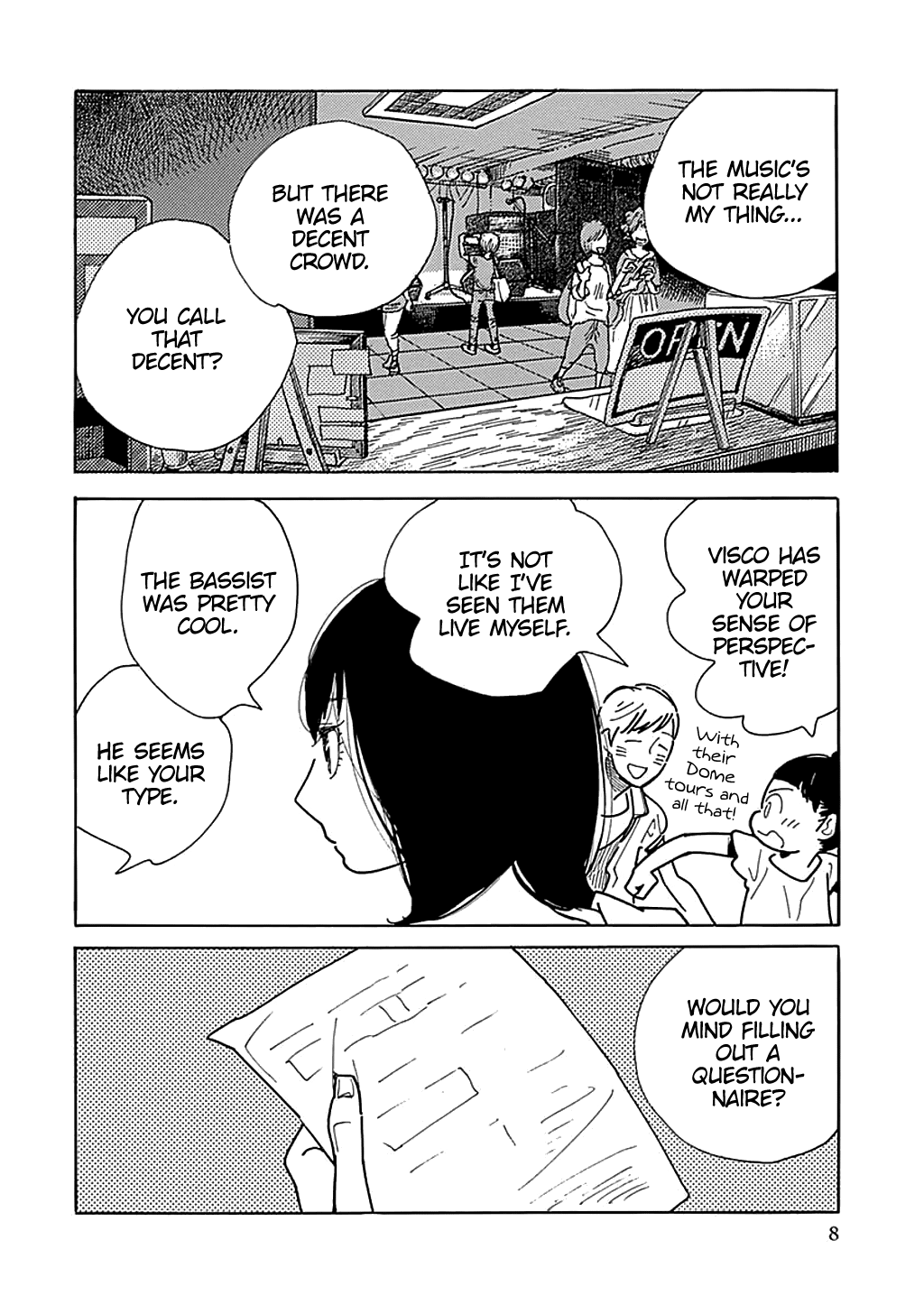 Musume no Iede Chapter 31 page 9 - Chapter 31: Listening to Olivia