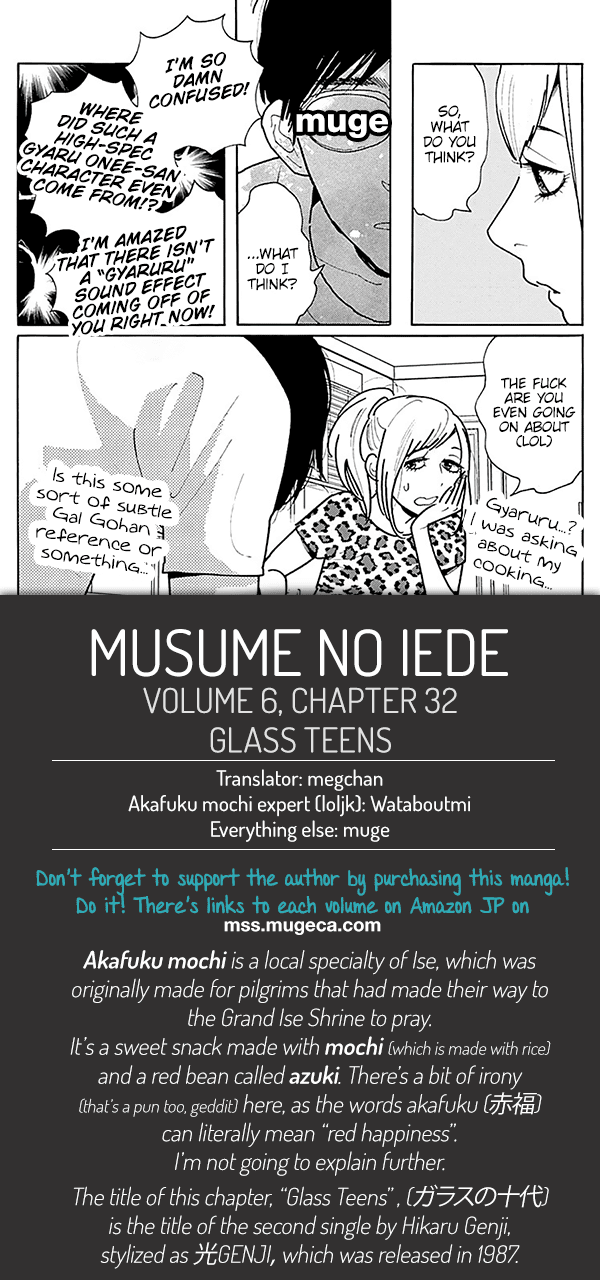 Musume no Iede Chapter 32 page 32 - Chapter 32: Glass Teens