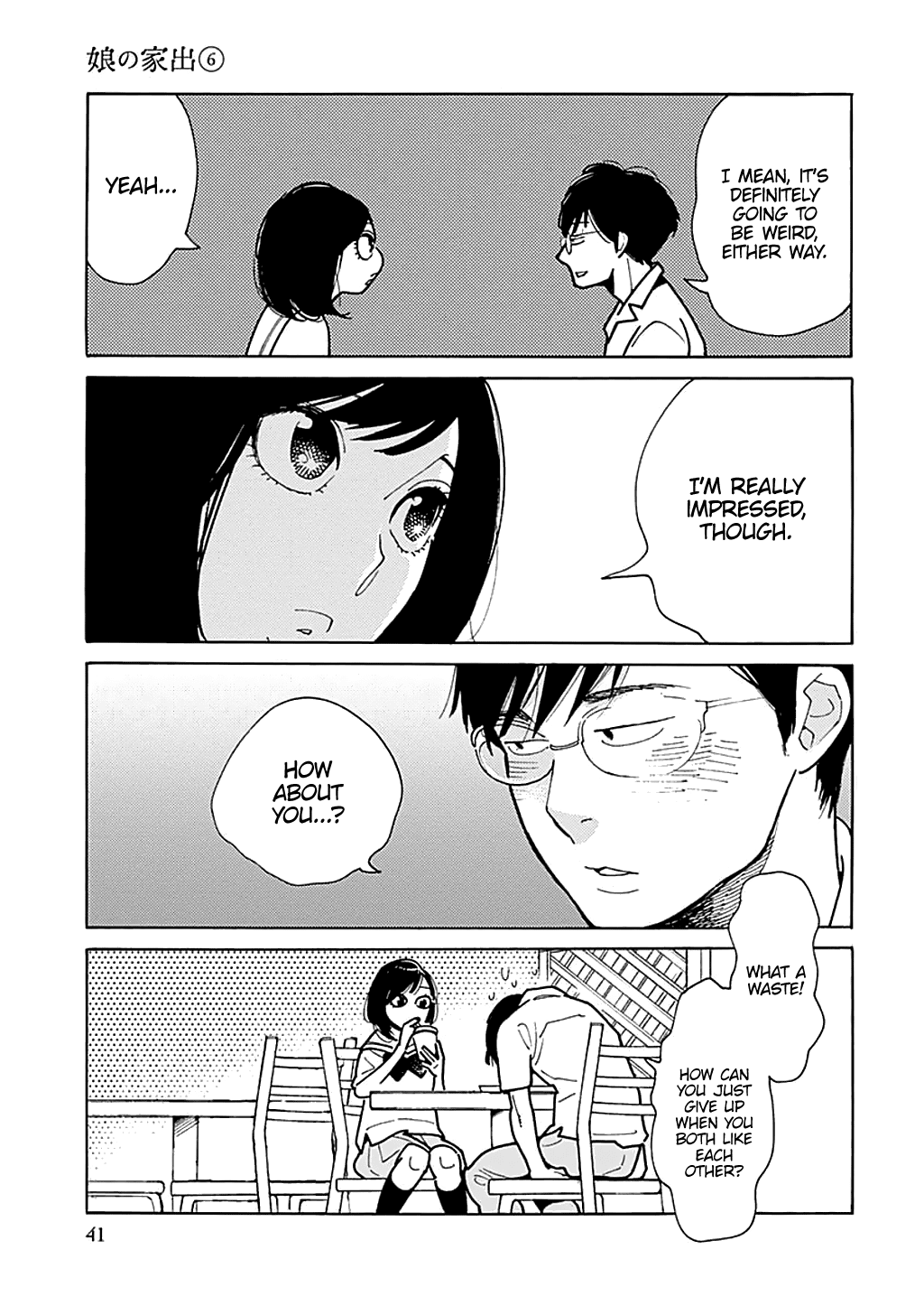 Musume no Iede Chapter 32 page 8 - Chapter 32: Glass Teens