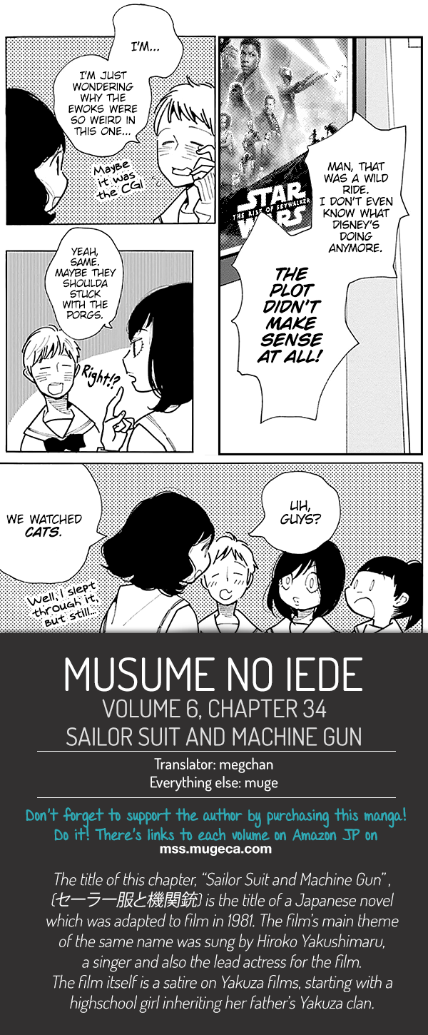 Musume no Iede Chapter 34 page 31 - Chapter 34: Sailor Suit and Machine Gun