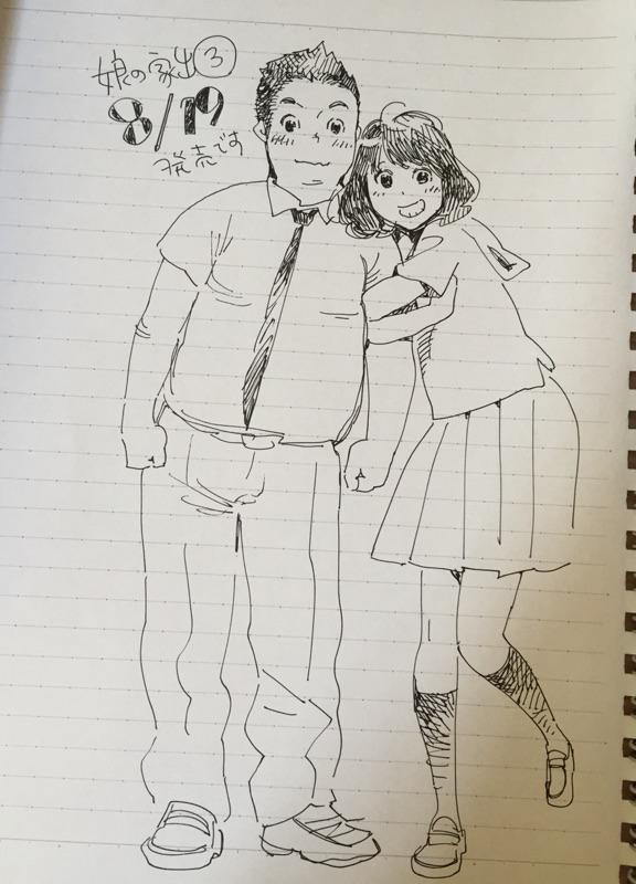Musume no Iede Chapter 36.1 page 3 - Chapter 36.1: Bonus Author Sketches