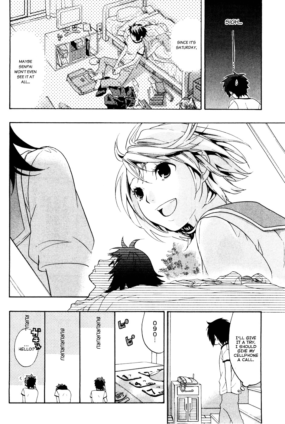 Musunde Hiraite (MINASE Mayu) Chapter 1 page 17 - Chapter 1 : Senpai, Please Don't Cry