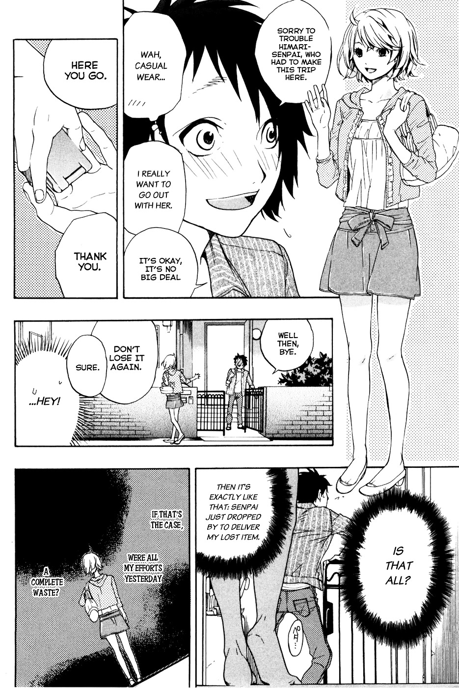 Musunde Hiraite (MINASE Mayu) Chapter 1 page 23 - Chapter 1 : Senpai, Please Don't Cry