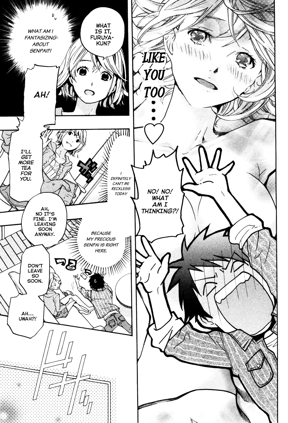 Musunde Hiraite (MINASE Mayu) Chapter 1 page 28 - Chapter 1 : Senpai, Please Don't Cry