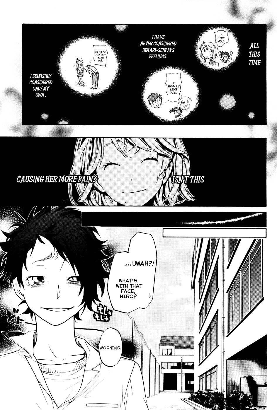 Musunde Hiraite (MINASE Mayu) Chapter 1 page 34 - Chapter 1 : Senpai, Please Don't Cry