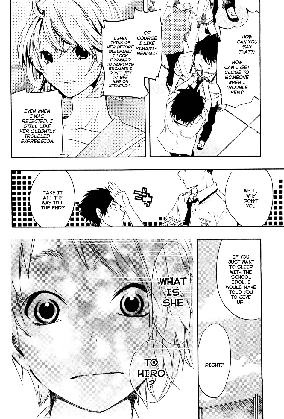 Musunde Hiraite (MINASE Mayu) Chapter 1 page 37 - Chapter 1 : Senpai, Please Don't Cry